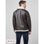 Чоловіча Куртка GUESS Factory (Magnus Faux-Leather Jacket) 63898-01 Какао-Боби Чоловіча Куртка GUESS Factory (Magnus Faux-Leather Jacket) 63898-01 Какао-Боби