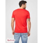 Мужская Футболка GUESS Factory (Armin V-Neck Tee) 58518-01 Красный Hot