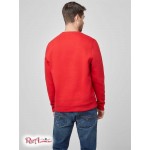 Чоловічий Crewneck GUESS Factory (Scott Logo Crewneck) 58288-01 Varsity Червоний