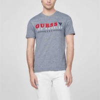 Чоловіча Футболка (Seale Logo Crew Tee) 63838-01 Шовк Синій Мульти