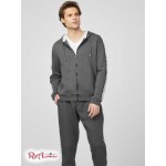 Мужское Худи GUESS Factory (Tavin Logo Zip-Up Hoodie) 63828-01 Темный Charcoal Heather