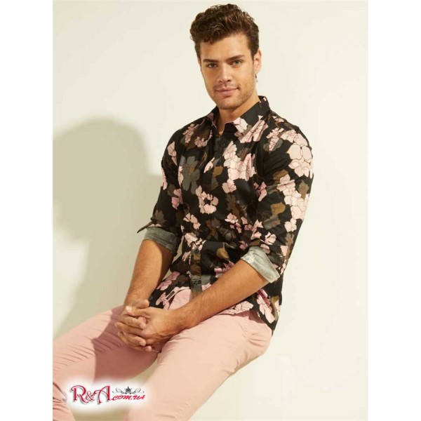 Чоловіча Сорочка GUESS (Luxe Elm Floral Shirt) 64698-01 ELM Floral Print