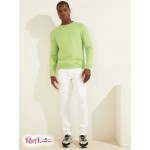 Чоловічий Світшот GUESS (Eco Aldwin Logo Crew Sweatshirt) 58548-01 Chemical Mint