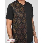 Чоловіча Футболка GUESS Factory (Grady Baroque Mesh Tee) 63978-01 Jet Black