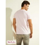 Чоловіча Футболка GUESS (Eli Washed Tee) 64768-01 Cloudy Lavender Мульті