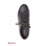 Мужские Сникерсы GUESS (Myran Zip Low-Top Sneakers) 60158-01 Черный 001
