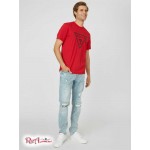 Чоловічий Crew GUESS Factory (Bolton Logo Crew) 58418-01 Rugby Червоний