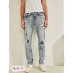 Чоловічі Джинси GUESS (Repair Skinny Jeans) 59758-01 Пораток