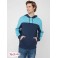 Мужской Пуловер (Akram Pullover Hoodie) 63928-01 Waves Синий