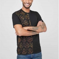 Чоловіча Футболка (Grady Baroque Mesh Tee) 63978-01 Jet Black