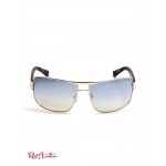 Мужские Солнцезащитные Очки GUESS Factory (Square Sunglasses) 64098-01 Розовый/Золотой