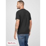 Чоловіча Футболка GUESS Factory (Grady Baroque Mesh Tee) 63978-01 Jet Black