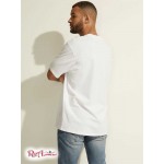 Чоловіча Футболка GUESS (GUESS Originals Rainbow Grid Tee) 59598-01 Pure Білий