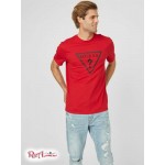 Чоловічий Crew GUESS Factory (Bolton Logo Crew) 58418-01 Rugby Червоний
