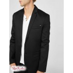 Чоловічий Блейзер GUESS Factory (Eli Blazer) 58078-01 Реактивний Чорний Чоловічий Блейзер GUESS Factory (Eli Blazer) 58078-01 Реактивний Чорний