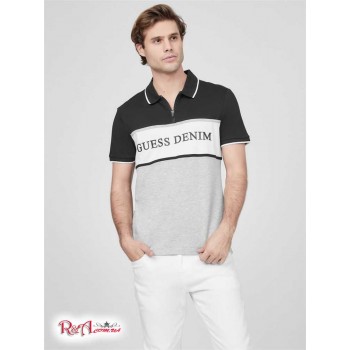 Чоловіче Поло (Pat Johnny Polo) 63958-01 Світлий Heather Сірий