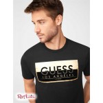 Мужской Crew GUESS Factory (Geralt Logo Crew) 37378-01 Реактивний Черный