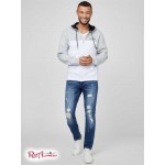 Мужское Худи GUESS Factory (Ballen Hoodie) 58298-01 Pure Белый