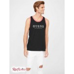 Чоловічий Танк GUESS Factory (Nichols Embroidered Logo Tank) 58498-01 Реактивний Чорний