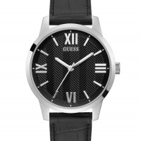 Чоловічий Годинник (Silver-Tone Croc Strap Analog Watch) 56188-01 Multi