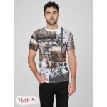 Чоловіча Футболка GUESS Factory (Eisner City Tee) 58158-01 Pure Білий