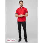 Чоловіча Сорочка GUESS Factory (Lingard Ripstop Shirt) 58188-01 Rugby Червоний
