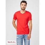 Мужская Футболка GUESS Factory (Armin V-Neck Tee) 58518-01 Красный Hot