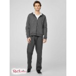 Мужское Худи GUESS Factory (Tavin Logo Zip-Up Hoodie) 63828-01 Темный Charcoal Heather