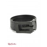 Мужской Ремень GUESS Factory (G Logo Buckle Reversible Belt) 64078-01 Черный