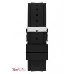 Мужские Часы GUESS Factory (Silver-Tone Diamond Silicone Watch) 57948-01 Черный Мужские Часы GUESS Factory (Silver-Tone Diamond Silicone Watch) 57948-01 Черный