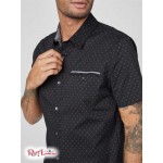 Мужская Рубашка GUESS Factory (Decker Geo Shirt) 58438-01 Реактивний Черный Мульти