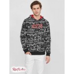 Чоловіче Худі GUESS Factory (Drax Graphic Hoodie) 63798-01 Реактивний Чорний Чоловіче Худі GUESS Factory (Drax Graphic Hoodie) 63798-01 Реактивний Чорний