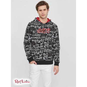 Чоловіче Худі (Drax Graphic Hoodie) 63798-01 Реактивний Чорний