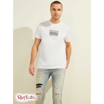 Чоловіча Футболка (Barcode Logo Tee) 59548-01 Чистий Білий