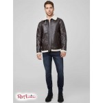 Чоловіча Куртка GUESS Factory (Magnus Faux-Leather Jacket) 63898-01 Какао-Боби Чоловіча Куртка GUESS Factory (Magnus Faux-Leather Jacket) 63898-01 Какао-Боби