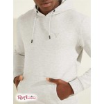 Мужское Худи GUESS (Eco Aldwin Hoodie) 58538-01 Светлый Stone Heather