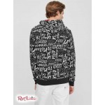 Чоловіче Худі GUESS Factory (Drax Graphic Hoodie) 63798-01 Реактивний Чорний Чоловіче Худі GUESS Factory (Drax Graphic Hoodie) 63798-01 Реактивний Чорний