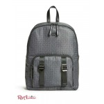 Мужской Рюкзак GUESS Factory (Enzo Logo Backpack) 54848-01 Черный Logo