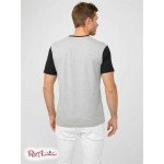 Мужская Футболка GUESS Factory (Bucky Slit Tee) 63968-01 Реактивний Черный