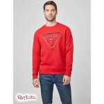Чоловічий Crewneck GUESS Factory (Scott Logo Crewneck) 58288-01 Varsity Червоний