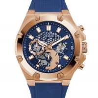 Мужские Часы (Rose Gold-Tone and Black Multifunction Watch) 60018-01 Multi Мужские Часы (Rose Gold-Tone and Black Multifunction Watch) 60018-01 Multi