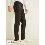 Мужские Джинсы GUESS (Freeform Coated Moto Slim Tapered Jeans) 59478-01 Черный