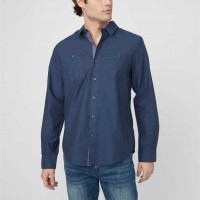 Чоловіча Сорочка (Kourt Dobby Shirt) 64019-01 Silk Синій