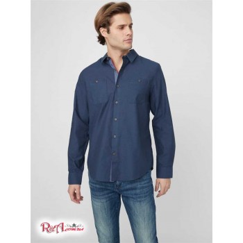 Чоловіча Сорочка (Kourt Dobby Shirt) 64019-01 Silk Синій