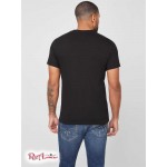 Мужская Футболка GUESS Factory (Steven Logo Tee) 53639-01 Jet Black