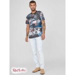 Чоловіча Футболка GUESS Factory (Eisner City Tee) 58159-01 Реактивний Чорний