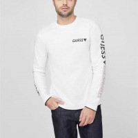 Мужской Лонгслив (Coleman Long-Sleeve Logo Tee) 58269-01 Pure Белый