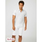 Мужская Рубашка GUESS Factory (Darrow Slim Short-Sleeve Shirt) 57989-01 Marble Серый