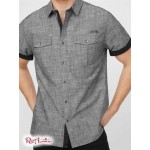 Чоловіча Сорочка GUESS Factory (Harold Textured Shirt) 63809-01 Реактивний Чорний Мульті