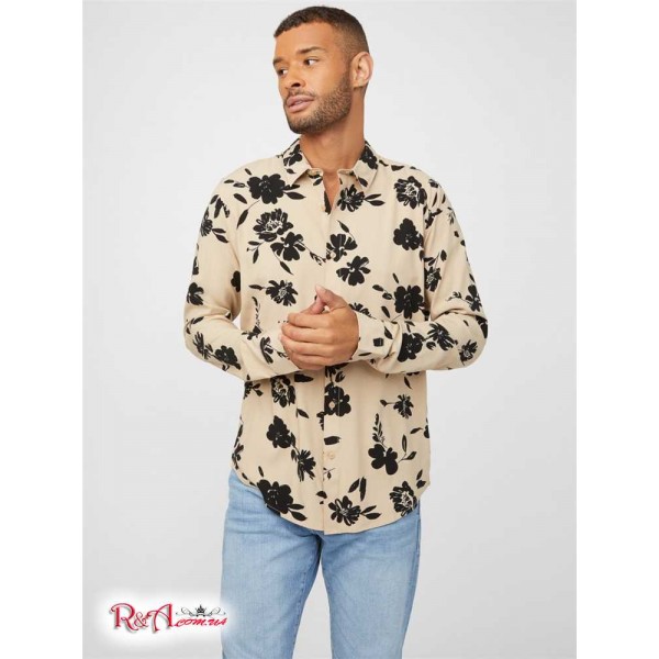 Чоловіча Сорочка GUESS Factory (Manson Floral Shirt) 58449-01 G118